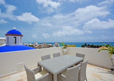 Casa La Mera Mora view from upper deck