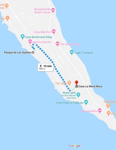 Casa to Parque de Los Suenos